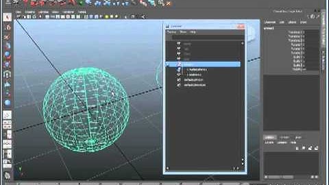 Maya 2012 Tutorial - Selection Modes
