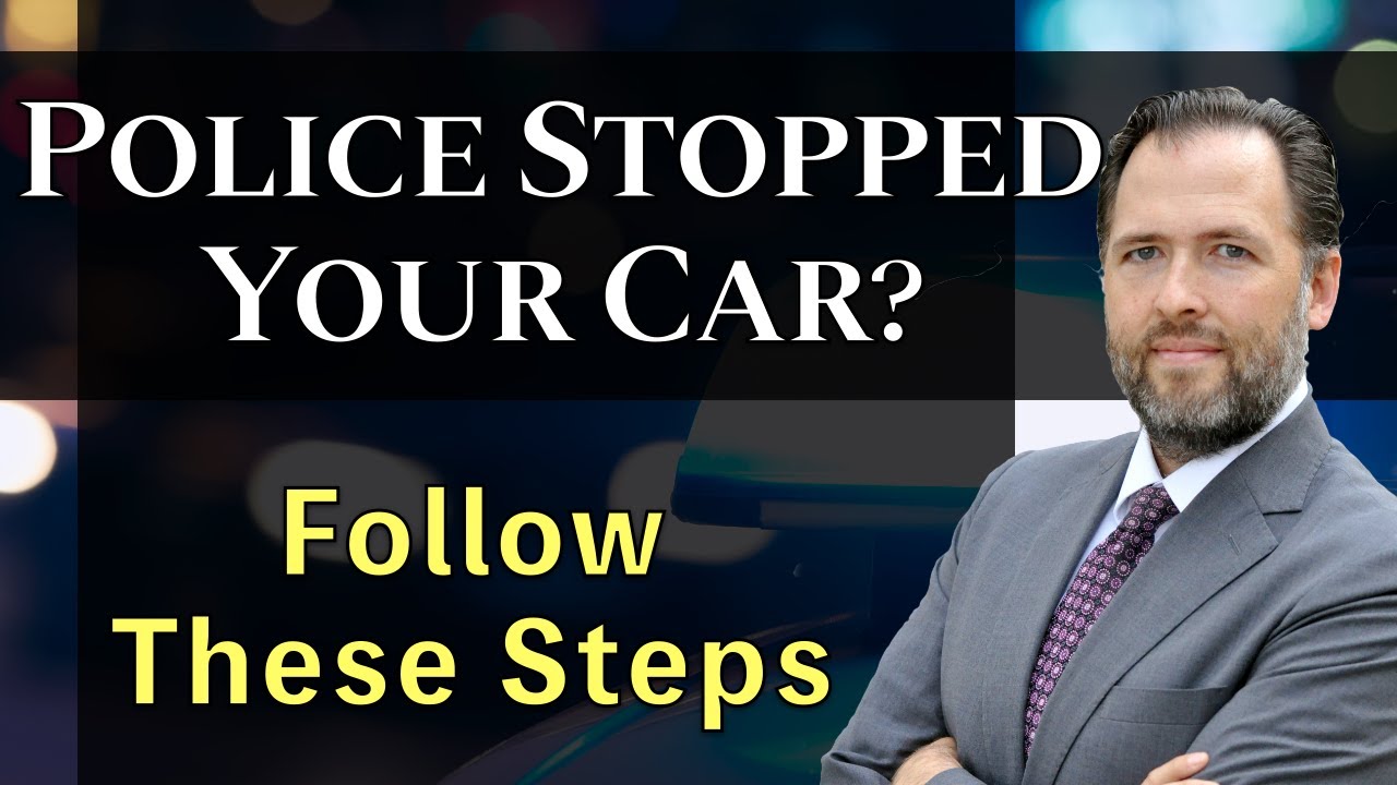 Follow These Steps If Police Stopped Your Car