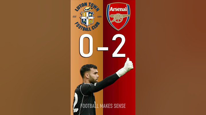 Luton vs Arsenal : Premier League Score Predictor - hit pause or screenshot