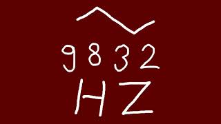 9832 hz triangle
