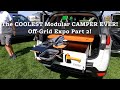 Off-Grid Expo 2021: Egoe Nest, the COOLEST Modular Camper Conversion for your Subaru, Jeep etc!