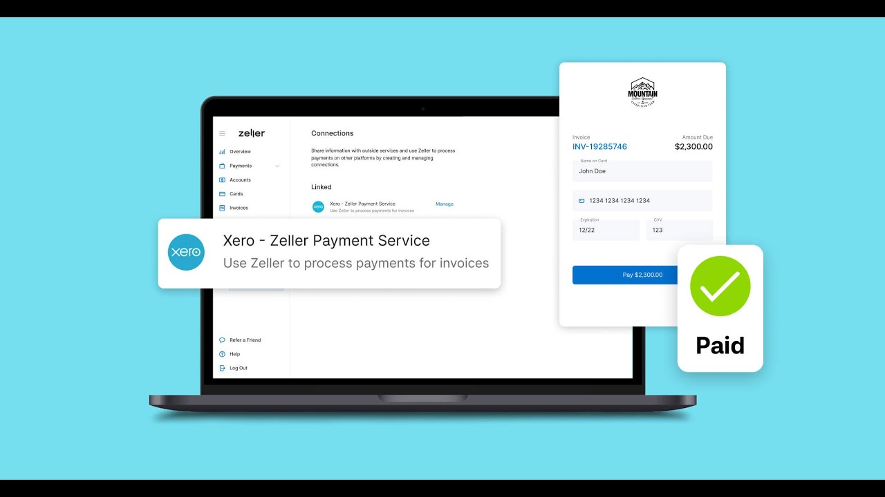 Managing your business finances is better with Zeller and Xero