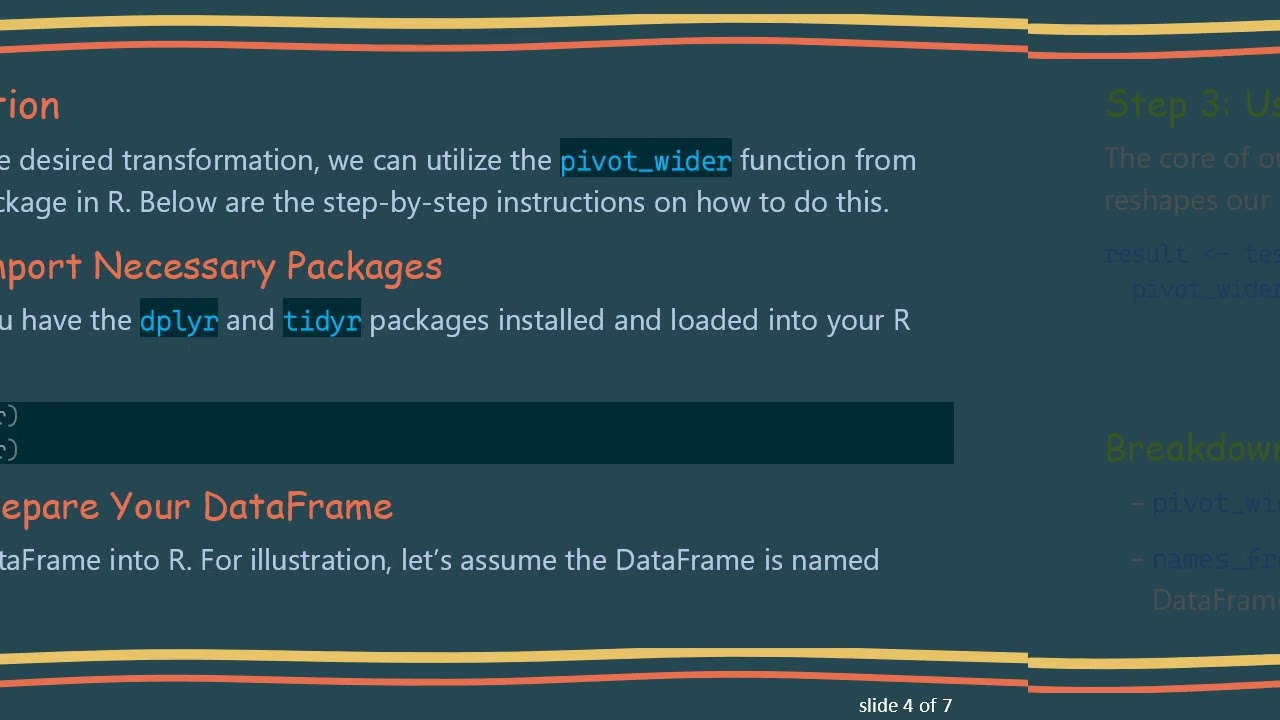 Transforming DataFrames in R: From Values to Conditions with pivot_wider