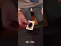 the card appears out of nowhere! 🃏