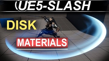 UE5: Slash DISK Materials - (FREE-DOWNLOAD!)