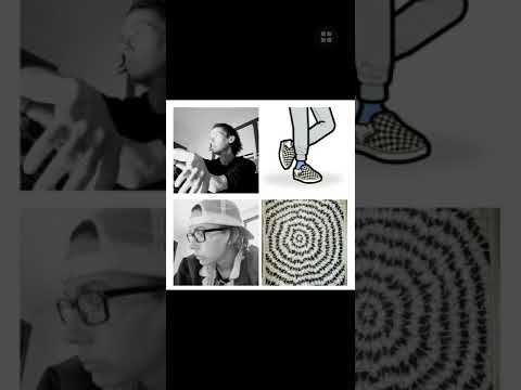 🔳⚙🔳My Freestyle Rap With A Backdrop Collage Of 2 Photos Of Myself, My Kicks + A Drawing Of Mine🔳⚙🔳
