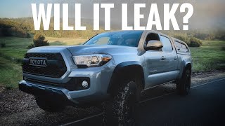 Do Camper Shells Leak? Inside/Outside View | LEER 100XR