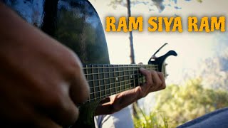 Ram Siya Ram - Sachet Tandon | Manoj Muntashir S | Adipurush | Fingerstyle Guitar Cover