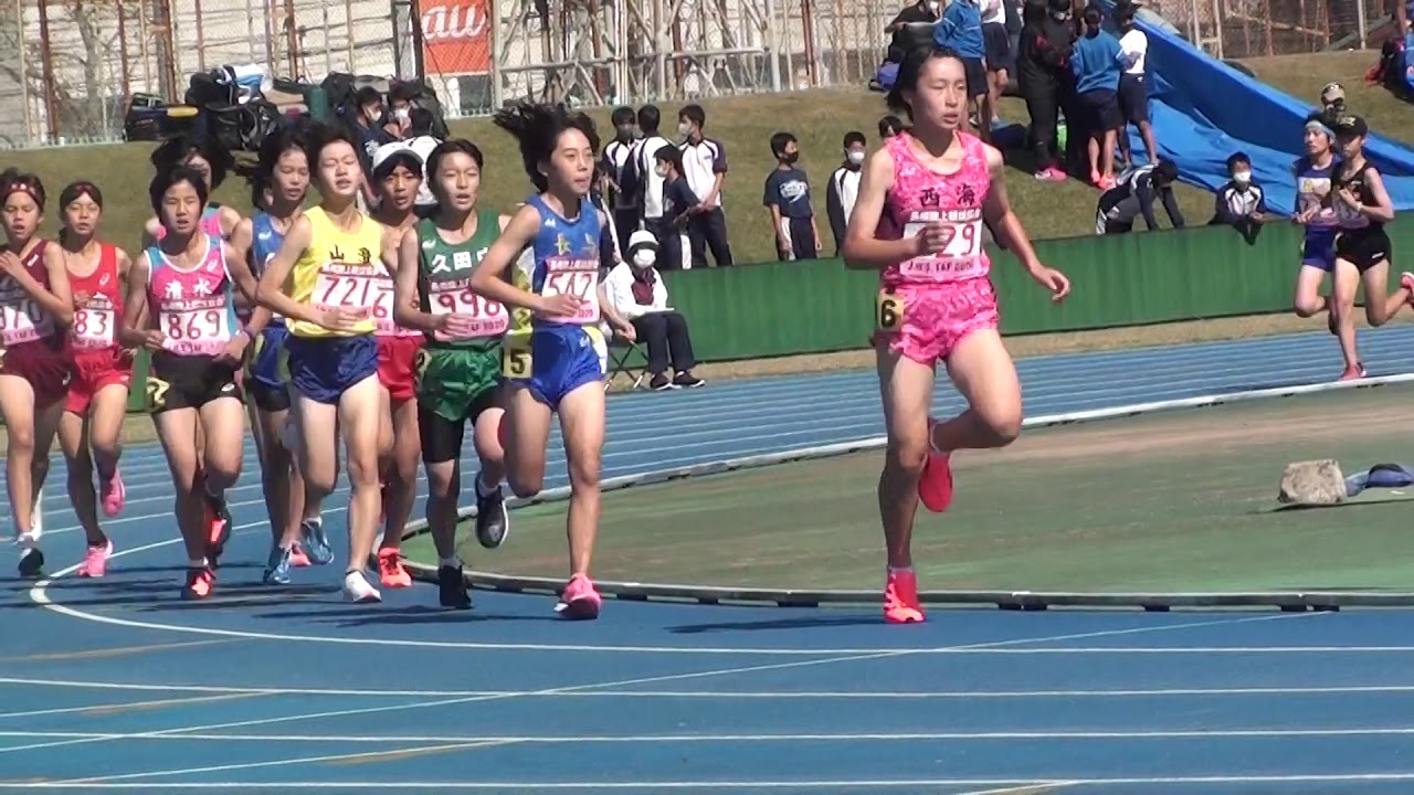 R令和2年度長崎県中学校陸上競技新人大会女子共通1500m Youtube