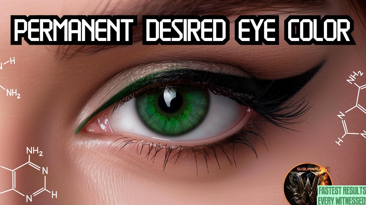 Change Your Eye Color Naturally - Get Your Desired Eye Color (Subliminal Biokinesis Frequency)