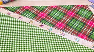 Unbelievable Patchwork Hack! Just 2 Fabrics Turn Into Something Stunning 🧵