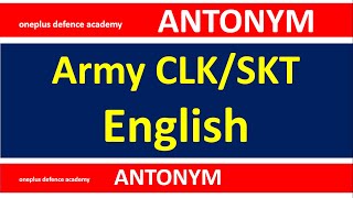 Clerk Complete English Class 34 | Army clerk English | oneplus defence academy  | army bharti 2021