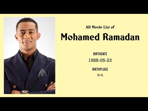 Mohamed Ramadan Movies List Mohamed Ramadan Filmography Of Mohamed Ramadan 