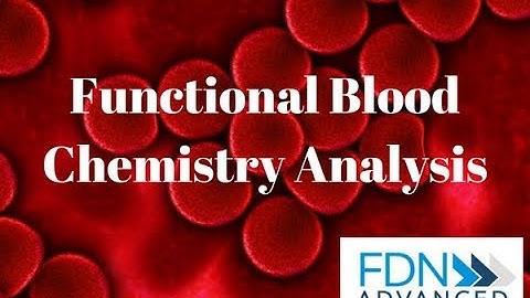 FDN Advanced Functional Blood Chemistry Analysis Course by  Functional Diagnostic Nutrition®
