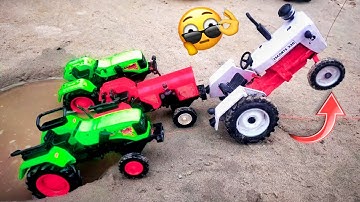 Diy tractor stuck in mud mini science project  || Diy tractor stuck || #17 @rv Hacks   | keepvilla |