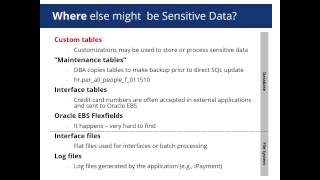 Oracle E-Business Suite Security - Trust But Verify