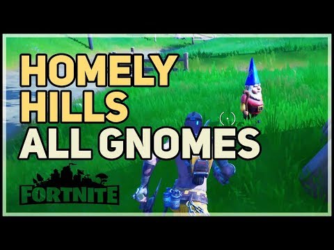 Video: Fortnite Gnomes På Homely Hills-platser Förklarades