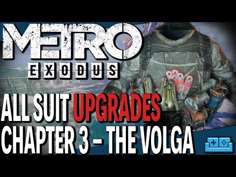 METRO EXODUS | ALL SUIT UPGRADES - CHAPTER 3 