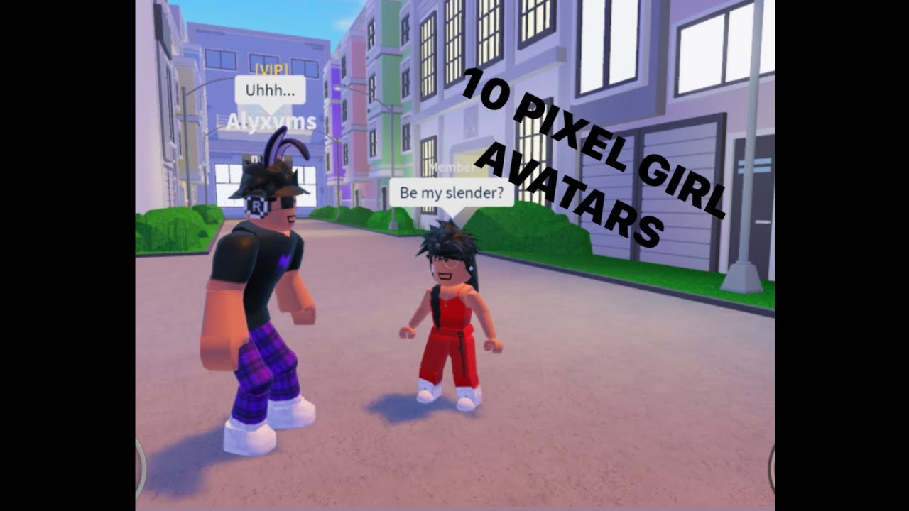 10 Copy Paste Pixel Girl Outfits 2020 Youtube - copy cool roblox avatars girl