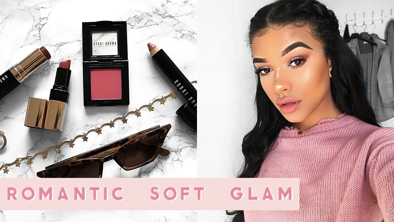 Romantic Soft Glam Makeup & Sunber Hair