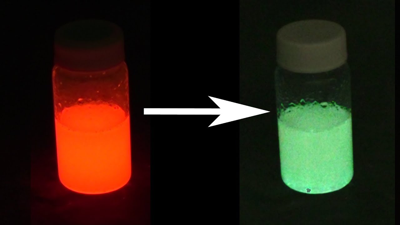 How Glow Stick Colors Work