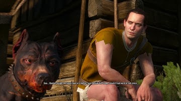 The Witcher 3: Wild Hunt (PS4 Pro) - 07 - Brother Bastien missing