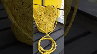 🌼 Yellow Flowers Bag Crochet Pattern 🌼