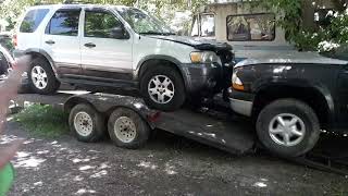 Got the Escape loaded and delivered over to my buddies place