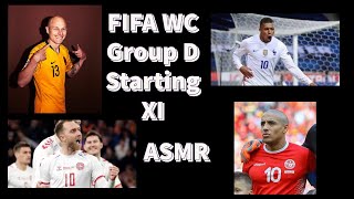 ASMR- FIFA 22 Futbin Squad Builder- FIFA WC Group D Starting XI- ( Mouse + Keyboard Sounds) screenshot 2