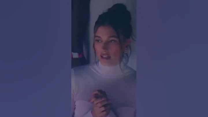 Hailey Bieber singing along to "Ghost" during Justin Bieber's #VMA performance 🥺#shorts #ghost