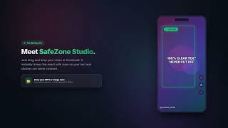 Details SafeZone Studio is live: drop your video and see exactly which pixels TikTok, Reels #technology Update