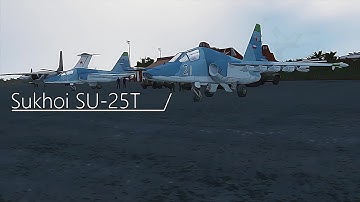 DCS Sukhoi SU-25T Frogfoot. | Fictional combat cinematic "Frogfoot".