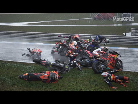 MotoGP 20 - Big Crashes #8 (Ps4 HD)