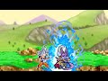 Goku (ultra instinto) vs bills y whis | power warriors