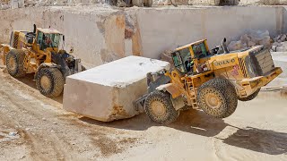 Extreme Technique to Move Expensive Marble From Quarry