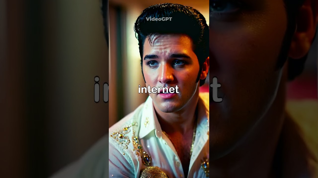 How does modern media portray Elvis?