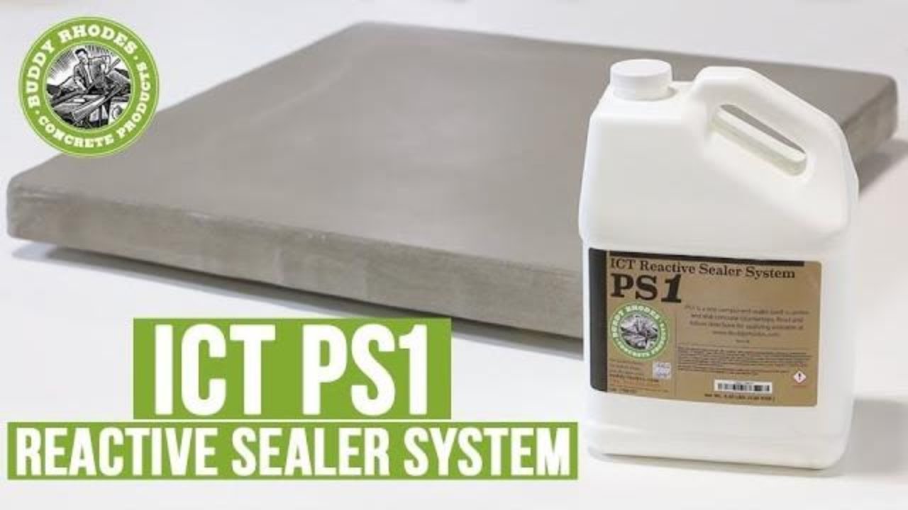 ICT PS1 Concrete Sealer Application Guide YouTube