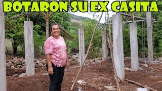 Botaron la antigua casa de hueso y Isabel para hacer una nueva construcción.