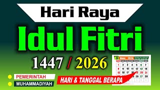 Hari Raya Idul Fitri 2026 jatuh pada tanggal - menurut pemerintah & muhammadiyah - Kalender 2026