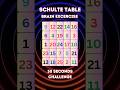 Ref:2_a97XFVMCo 30 seconds brain games exercise | schulte table #shorts
