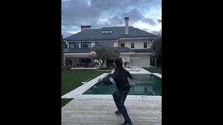 Marcelo  nearly took out his own house 🏠😂 Details