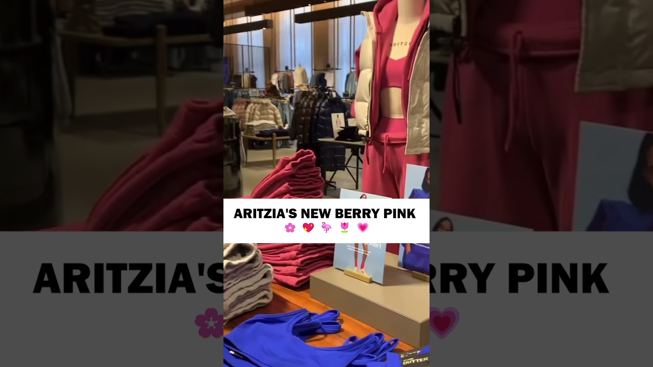 Aritzia's New Berry Pink!!!