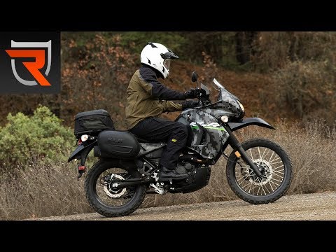 2016 Kawasaki KLR650 Motorcycle First Test Review Video | Riders Domain