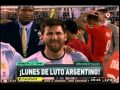 ¡Lunes de luto argentino!