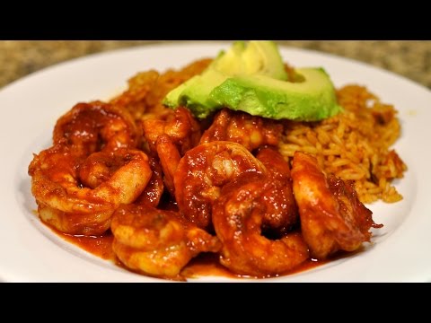Spicy Mexican Shrimp with Chipotle Recipe / Camarones ala Diabla con Chipotle