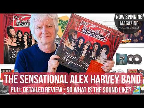 (未使用･未開封品)Sensational Alex Harvey Band: Total Rock Review [DVD] Sensational Alex Harvey Band: Live Box Set Unboxing & First Look