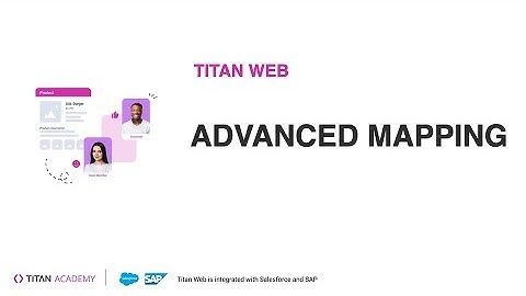 Advanced Mapping Options For Push Integrations | Salesforce Integration | Titan Web
