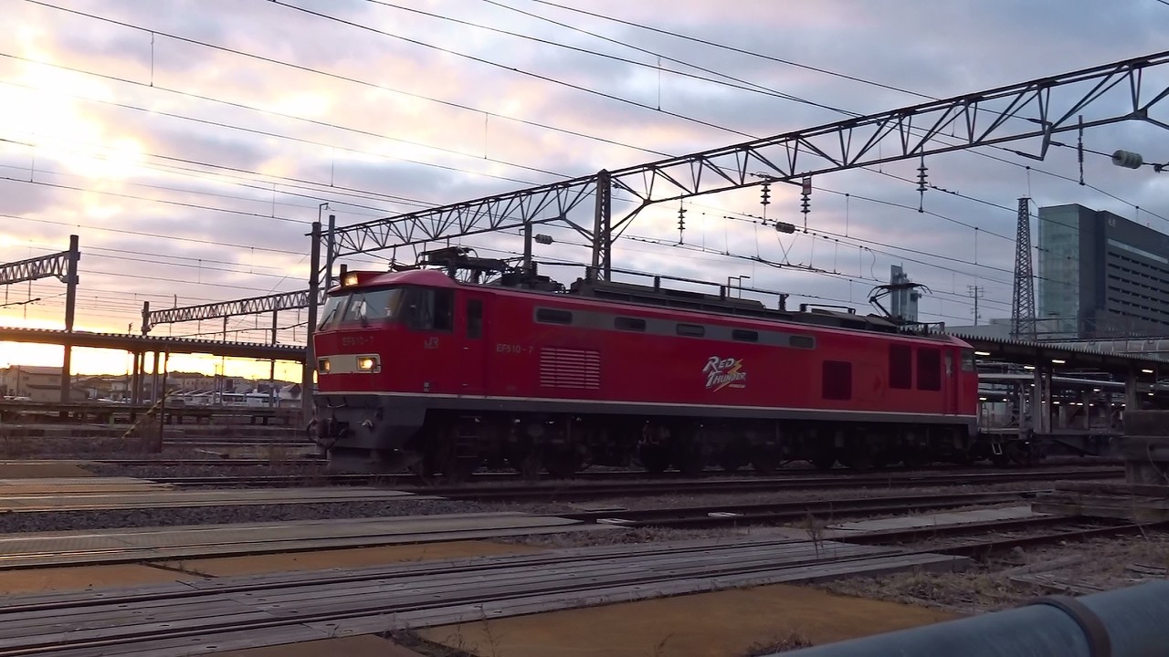 2026.03.02 貨物列車（2091列車）秋田駅発車