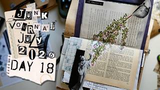 Make an Art Deco Collage with me for Day 18 • Junk Journal July 2026 • Junk Journal Challenge 2026