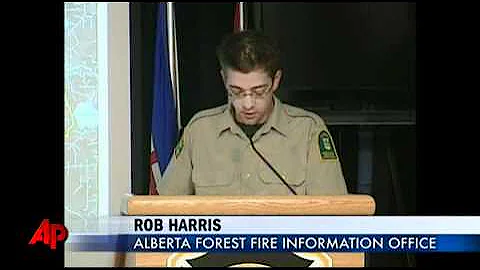 Canadian Wildfire Forces Entire Town to Flee